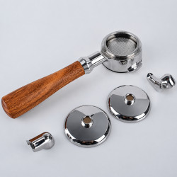 Portafilter 3 σε 1 4Barista 58 mm – E61 (ξύλινη λαβή)