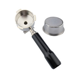 Portafilter με διπλό στόμιο 4Barista 51 mm – De’Longhi Dedica (μαύρη λαβή)