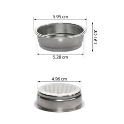 Μονό Portafilter καλάθι 51 mm (7-9 g)
