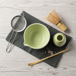 Matcha set 4Barista (light green) – ένα κεραμικό σετ για την παρασκευή τσαγιού μάτσα 