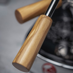 La Pavoni wood handles kit (Legno olivo) – σετ λαβών