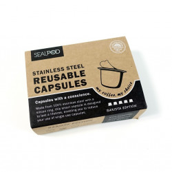 Επαναχρησιμοποιούμενες κάψουλες SEALPOD για nespresso ® - 5 τεμ