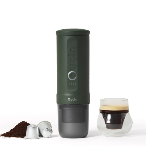 OutIn Nano 2 (Forest green) - καφετιέρα ταξιδιού