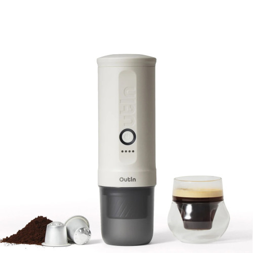 OutIn Nano 2 (Pearl white) - καφετιέρα ταξιδιού