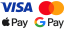Πληρωμή με κάρτα (GoPay) / Apple Pay / Google Pay