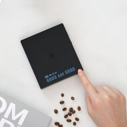 TIMEMORE Black Mirror Mini (μαύρο) – ψηφιακή ζυγαριά καφέ