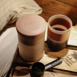 Wacaco Prestina (clay pink) – μια φορητή καφετιέρα